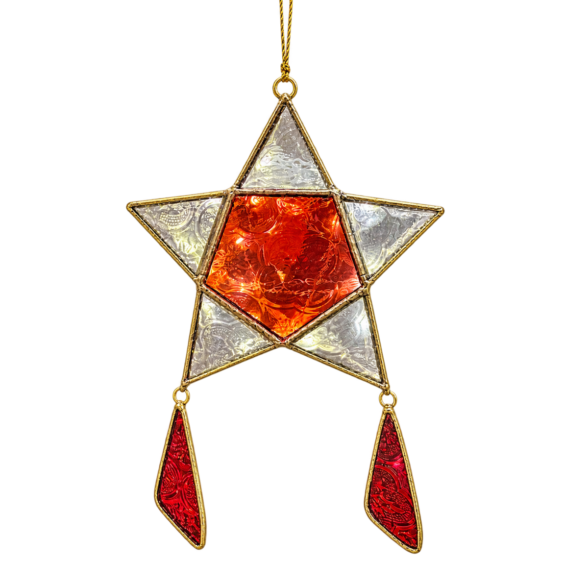 Kultura Mini Star Parol with LED light