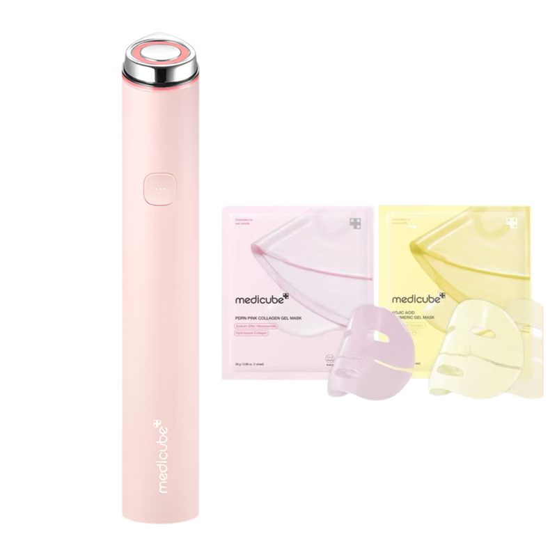 Medicube Age-R Booster Pro Mini Pink Bundle