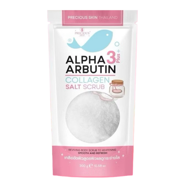 Precious Skin Alpha Arbutin 3 Plus Collagen Salt Scrub
