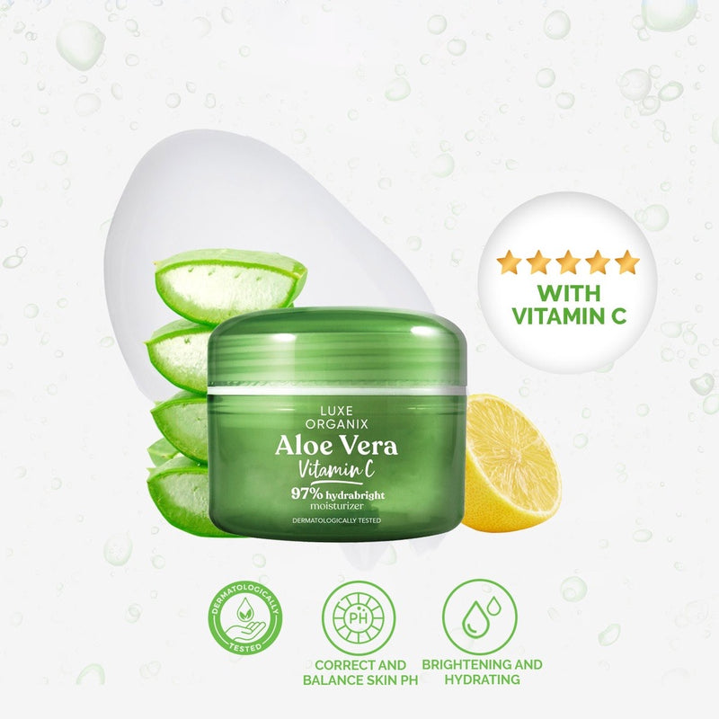 Luxe Organix Aloe Vera Vitamin C Moisturizer