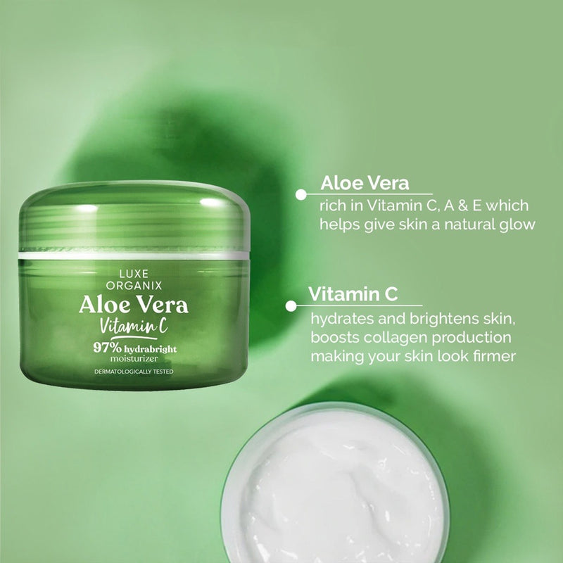 Luxe Organix Aloe Vera Vitamin C Moisturizer