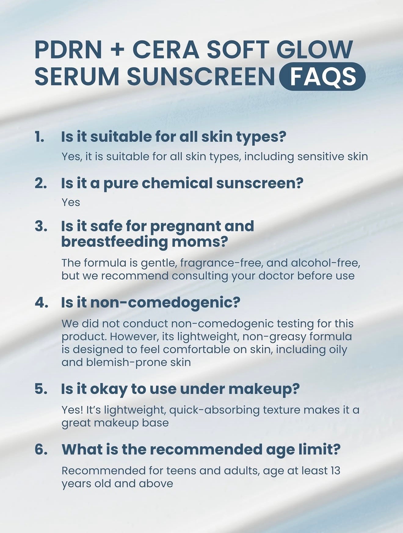 Luxe Organix PDRN Serum Sunscreen SPF50