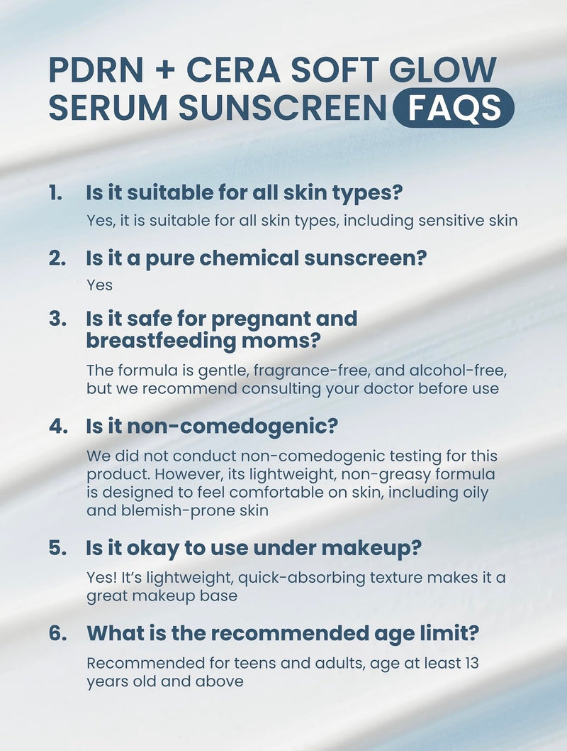 Luxe Organix PDRN Serum Sunscreen SPF50