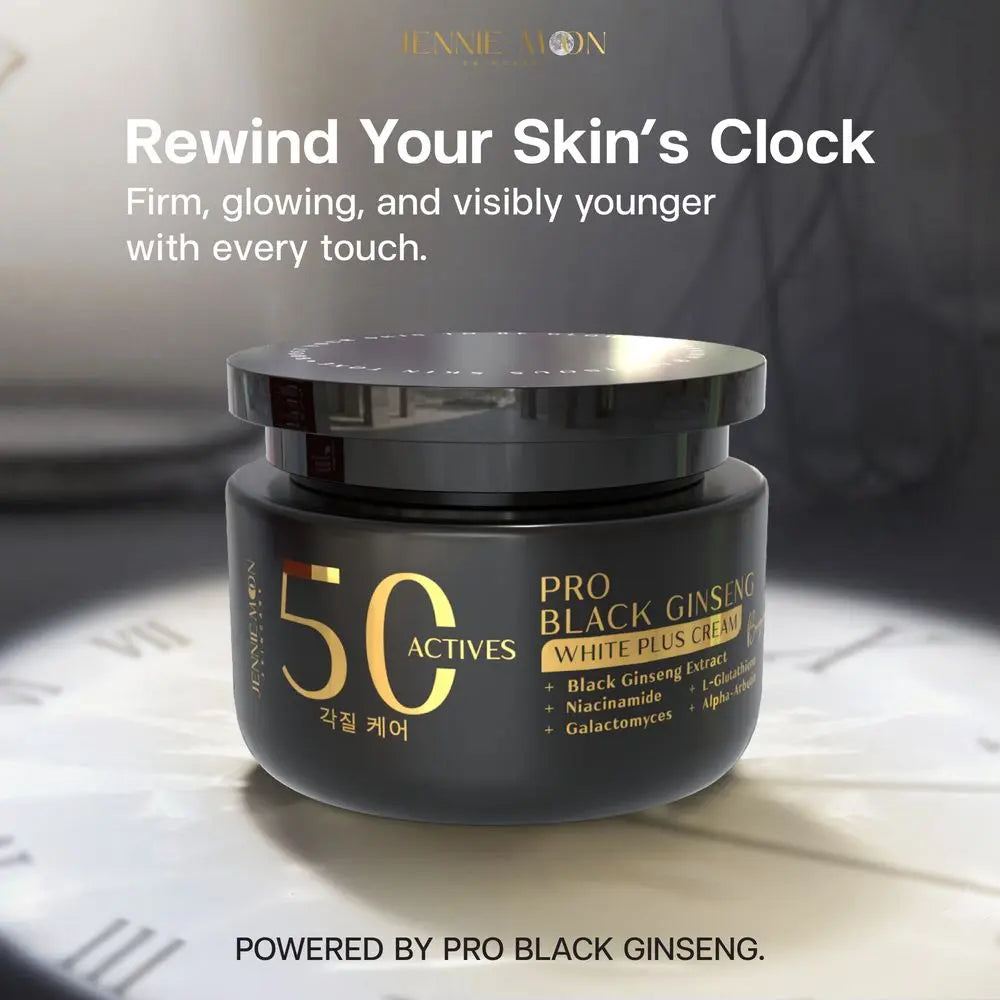 Jennie Moon 50x Pro Black Ginseng White Plus Cream