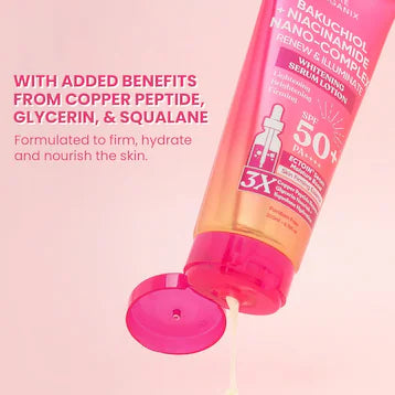 Luxe Organix Bakuchiol + Niacinamide Whitening Serum Lotion