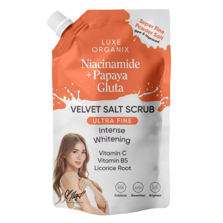 Luxe Organix Velvet Salt Scrub