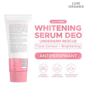 Luxe Organix Whitening Serum Deo Underarm Rescue