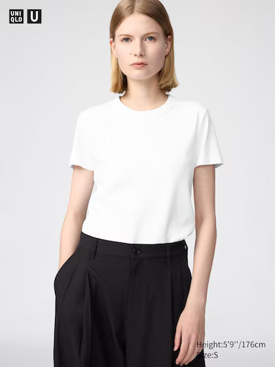 Uniqlo Crew Neck Shirt Brown