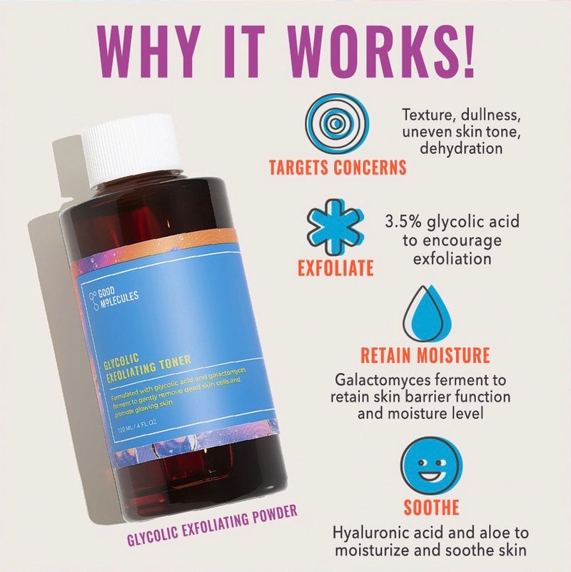 Good Molecules Glycolic Exfoliating Toner
