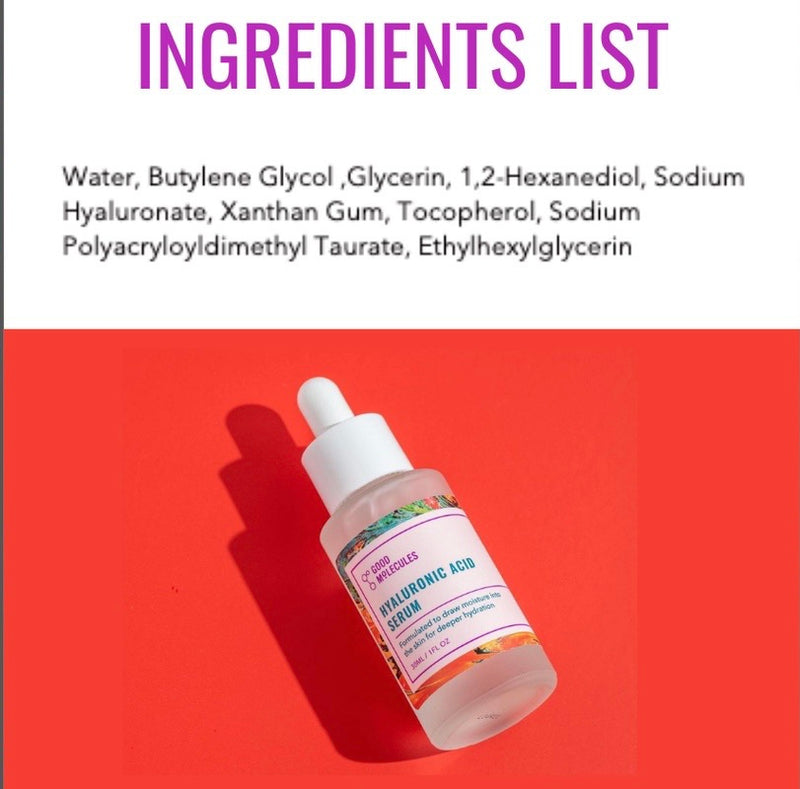Good Molecules Hyaluronic Acid Serum
