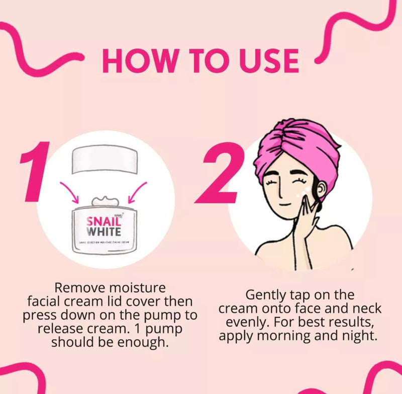 Snailwhite Moisture Facial Cream