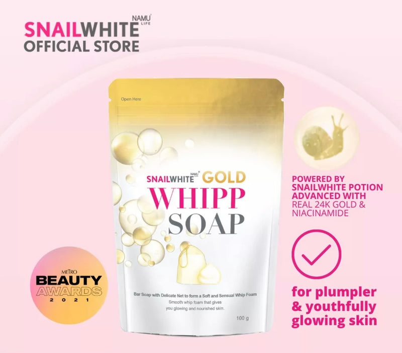 Snailwhite Whipp Soap Gold