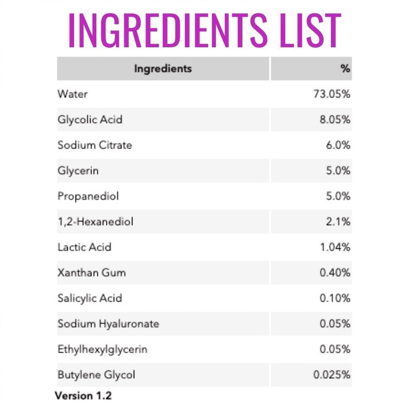 Good Molecules Overnight Exfoliating Treatment