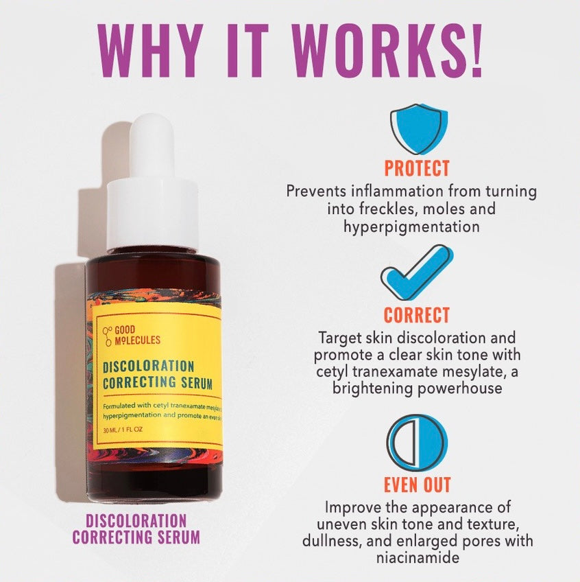 Good Molecules Discoloration Correcting Serum