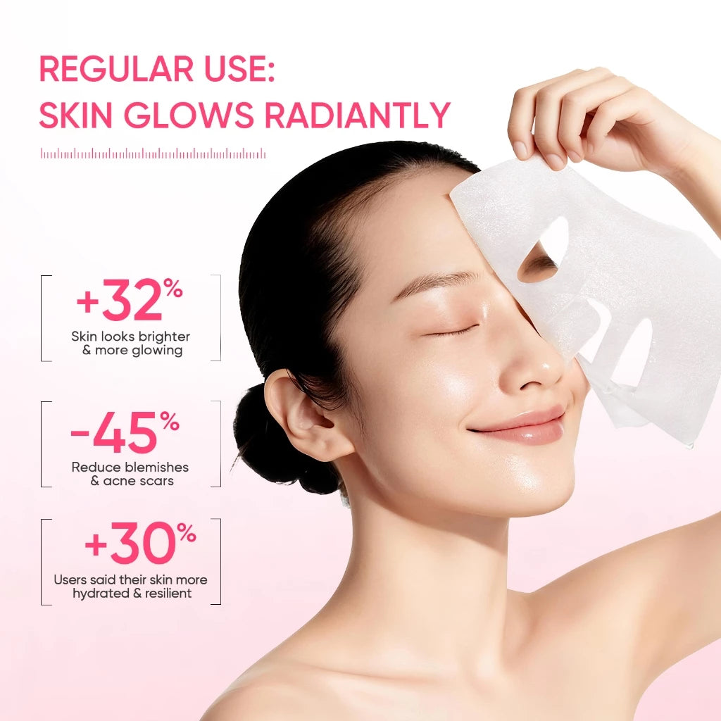 SKINTIFIC Niacinamide Brightening Mask Face 30 sheet