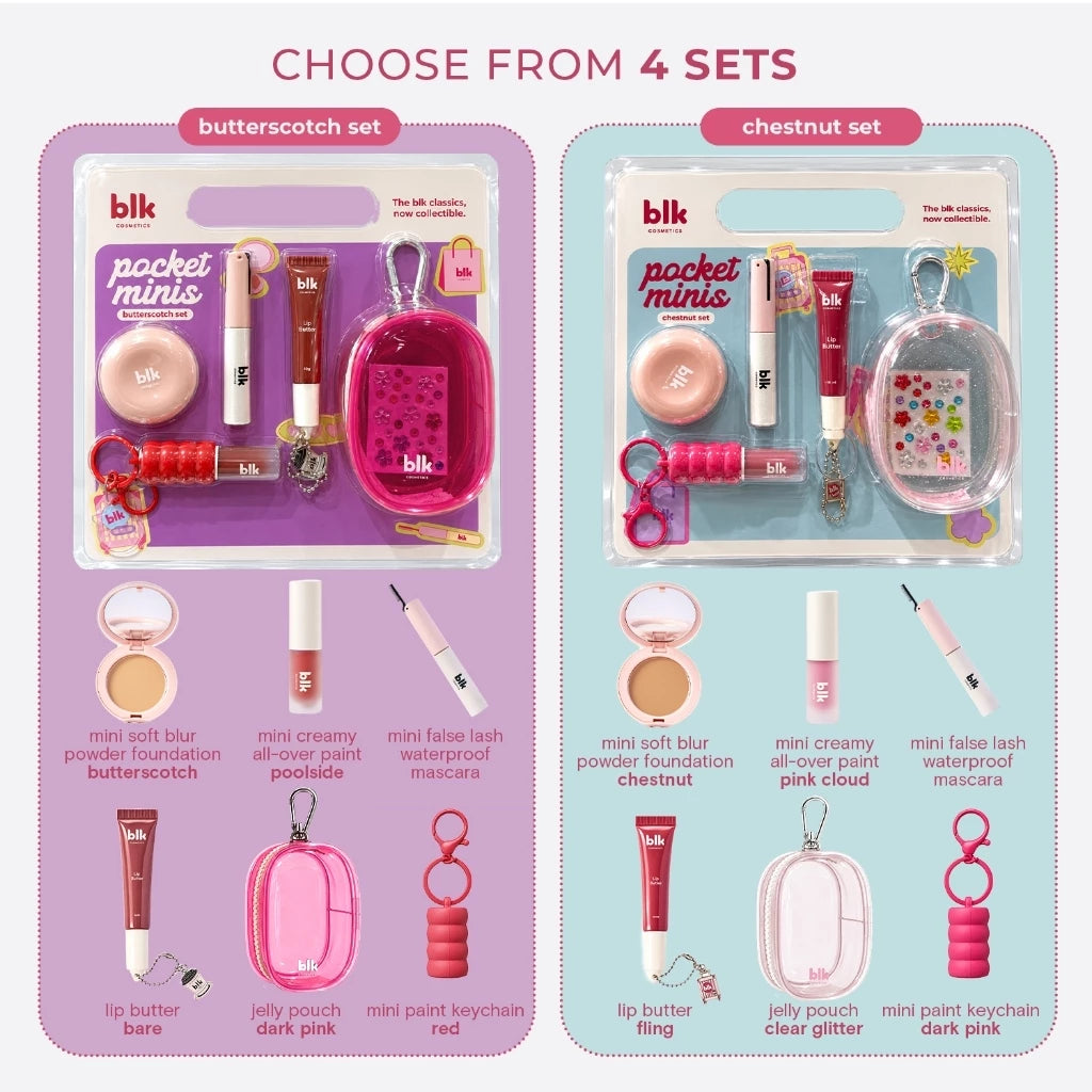 BLK Cosmetics Pocket Minis Full Set