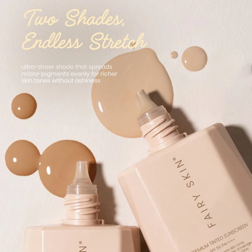 Fairy Skin Tinted Sunscreen SPF 50 PA+++