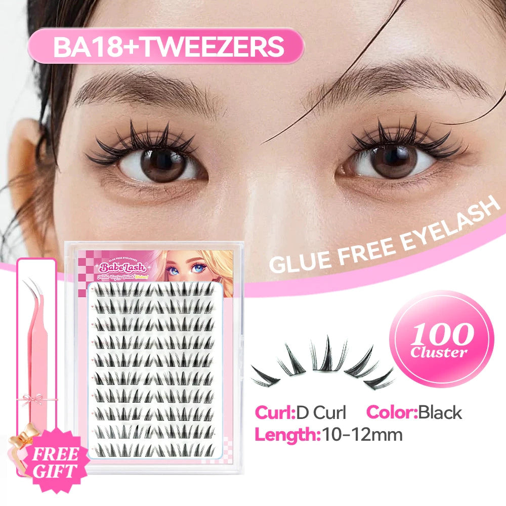 Babe Lash Glue Free Cluster Eyelashes