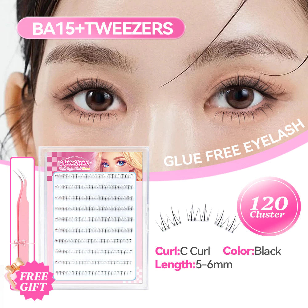 Babe Lash Glue Free Cluster Eyelashes
