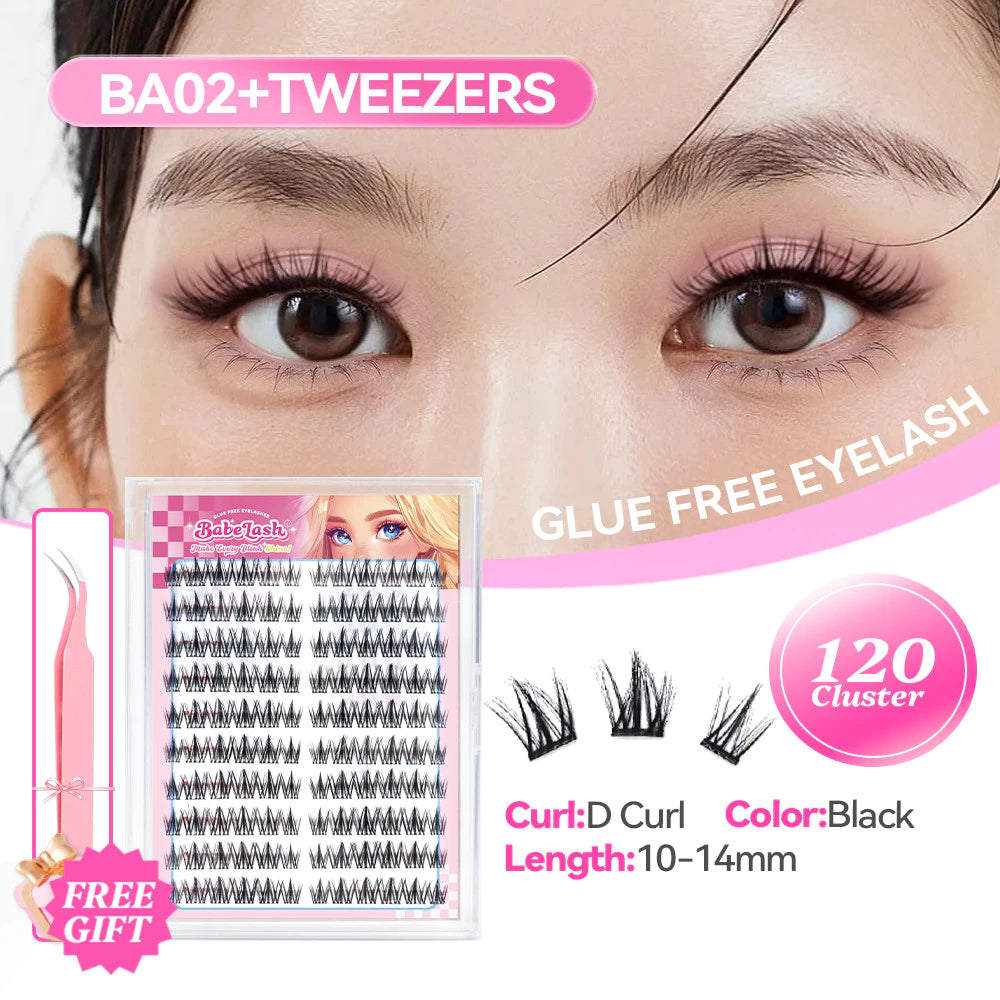 Babe Lash Glue Free Cluster Eyelashes