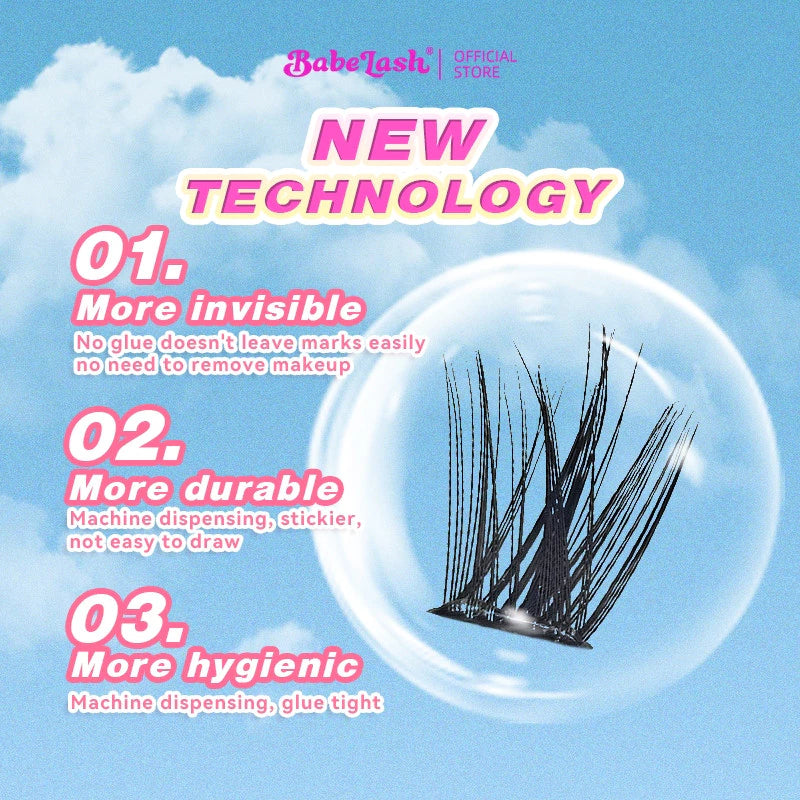 Babe Lash Glue Free Cluster Eyelashes