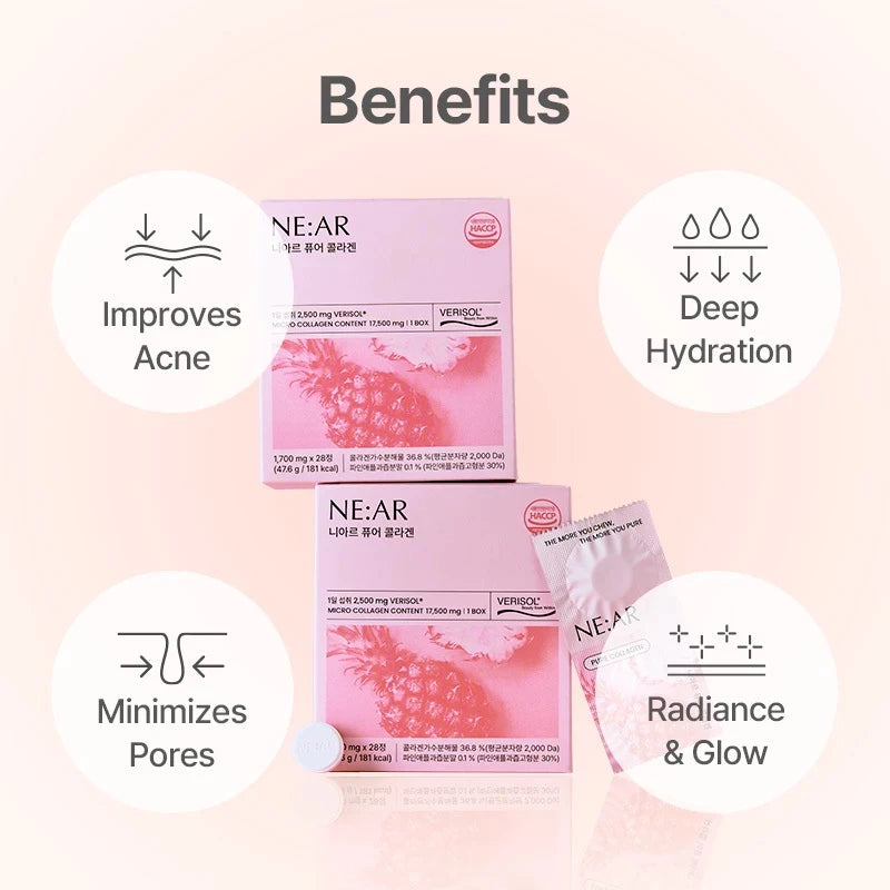 NE:AR Glow Collagen Chews
