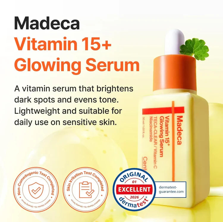 Centellian24 Madeca Vitamin 15+ Glowing Serum