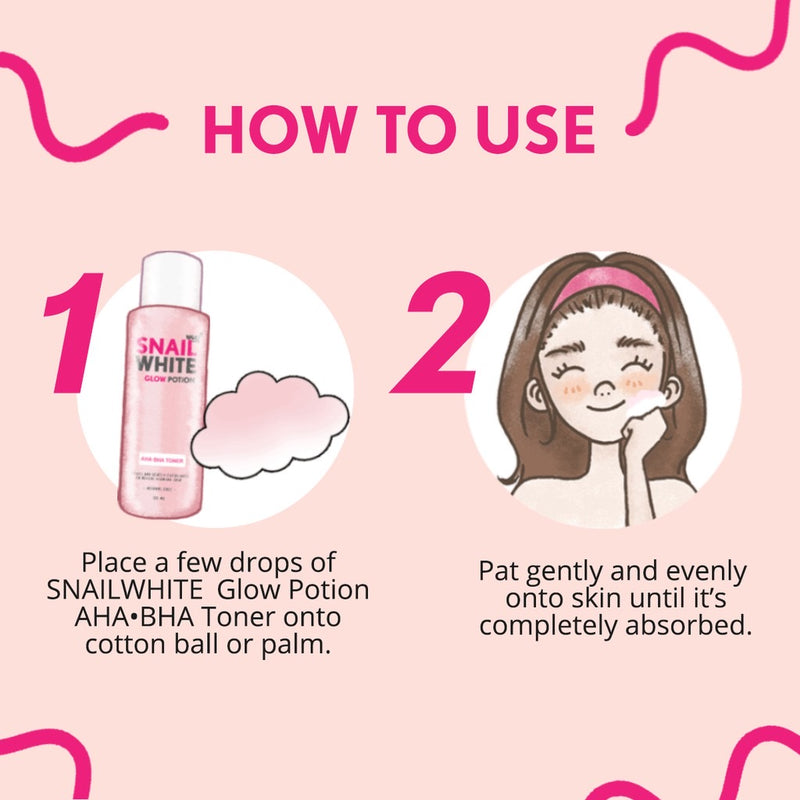 Snailwhite Glow Potion AHA/BHA Toner
