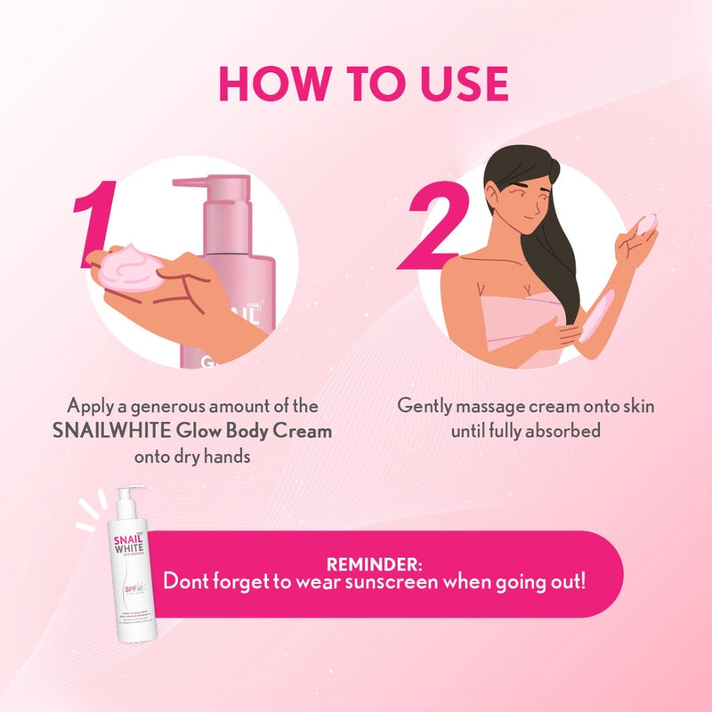 Snailwhite Glow Body Cream