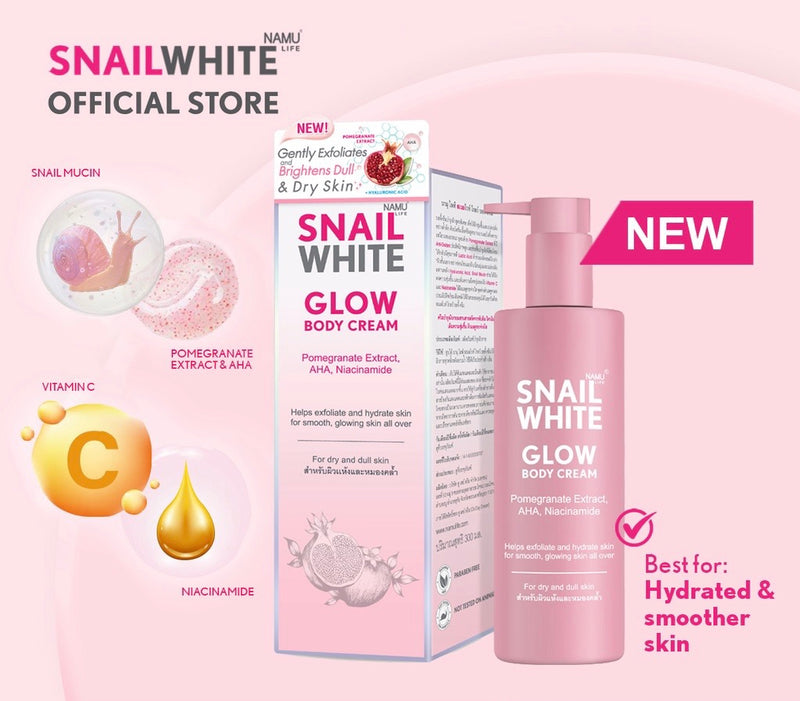 Snailwhite Glow Body Cream